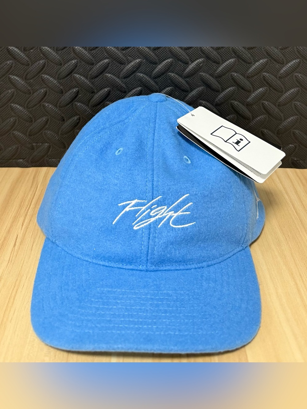SAMPLE Air Jordan Flight Unstructured Strapback Hat Sky Blue HF6241-469 Sz L-XL